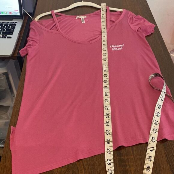 Victoria's Secret Pink Super Soft Current Mood Embroidered SS Tee - Picture 9 of 9